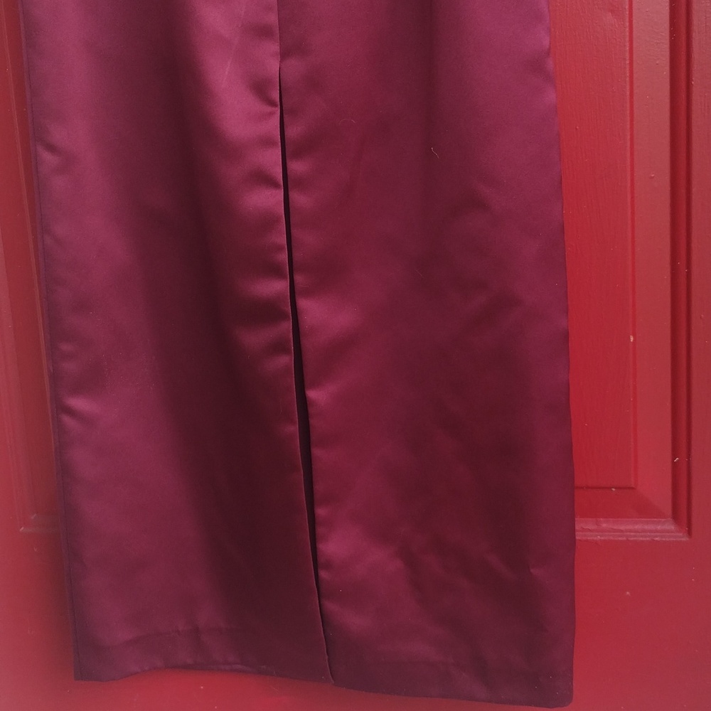David's Bridal dress wine color size 4 - Picture 10 of 11